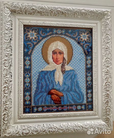 Икона из бисера