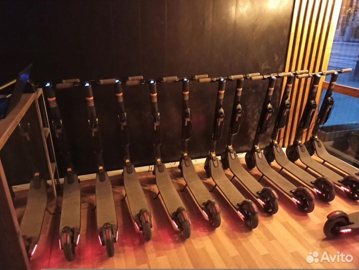 Электросамокат ninebot es1 с доп. батареей