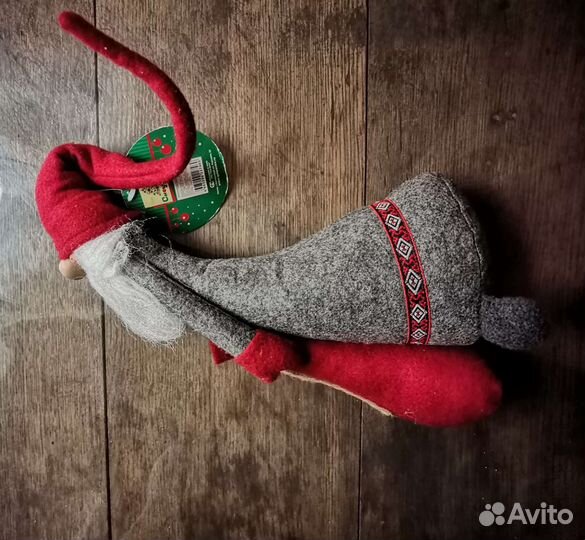 Гном скандинавский подарок игрушка стоппер