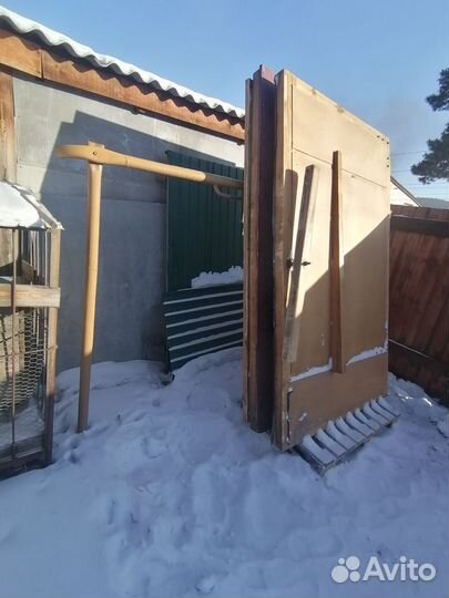 Ворота гаражные бу