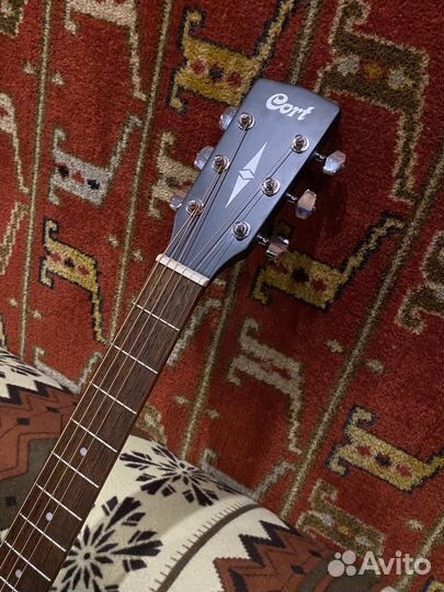 Акустическая гитара Cort AF510-BKS