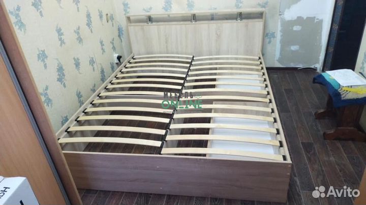 Кровать двуспальная 160х200 с ящиками, новая