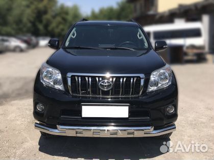 Защита бампера Toyota Land Cruiser Prado 150