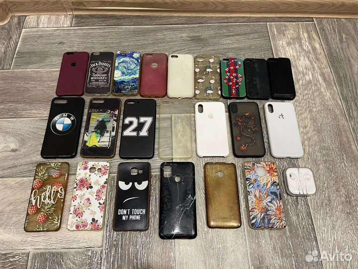 Бампера чехлы iPhone Samsung цена за все