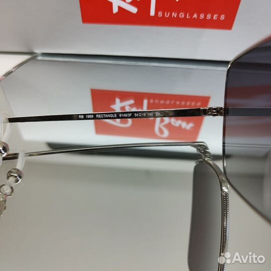 Очки ray ban 1969 rectangle