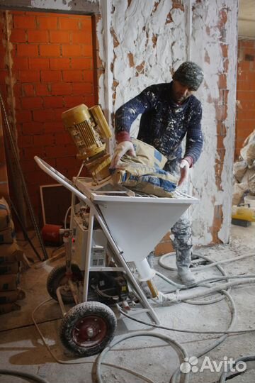 Аренда штукатурной станции