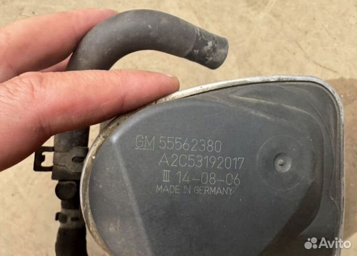 Дроссельная заслонка Opel Astra H Z18XER