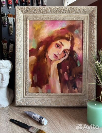 Картина маслом на холсте, 30/40 см