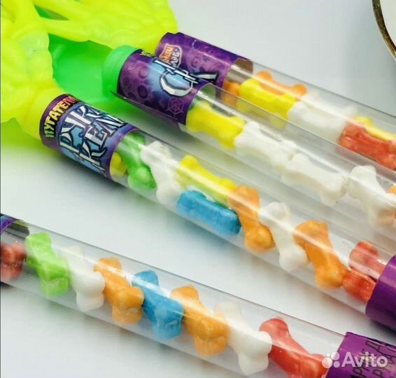 Драже сахарное Рука скелета Пугатели блок 30 шт