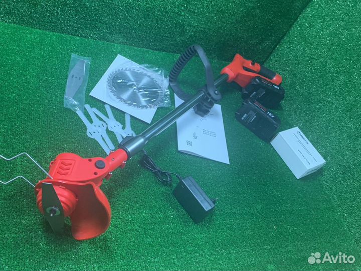 Триммер аккумуляторный 18В новый