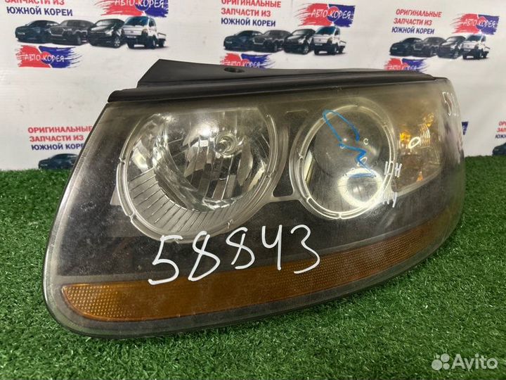 Фара передняя левая Hyundai Santa Fe CM 2005-2012