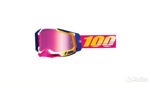 Очки 100 Racecraft 2 Goggle Mission / Mirror Pink