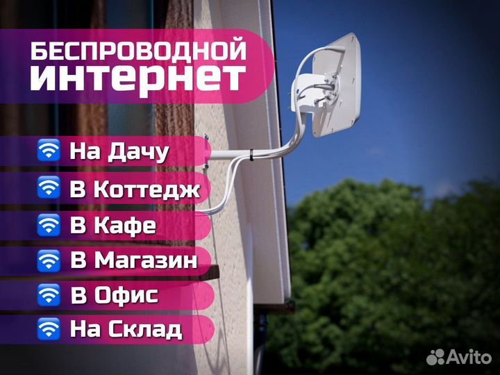 Интернет оборудование для дачи / офиса / магазина