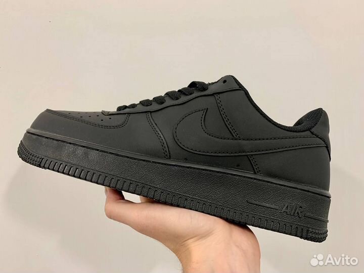 Кроссовки Nike Air Force 1 черные