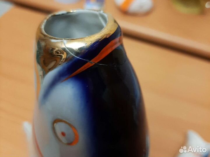 Штоф графин. Городницкий фарфоровый завод СССР