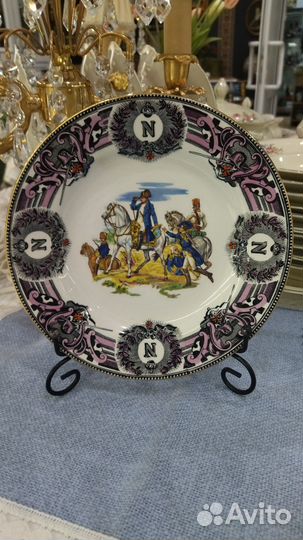 Тарелка серии Наполеон Ваграмская битва 1809 г