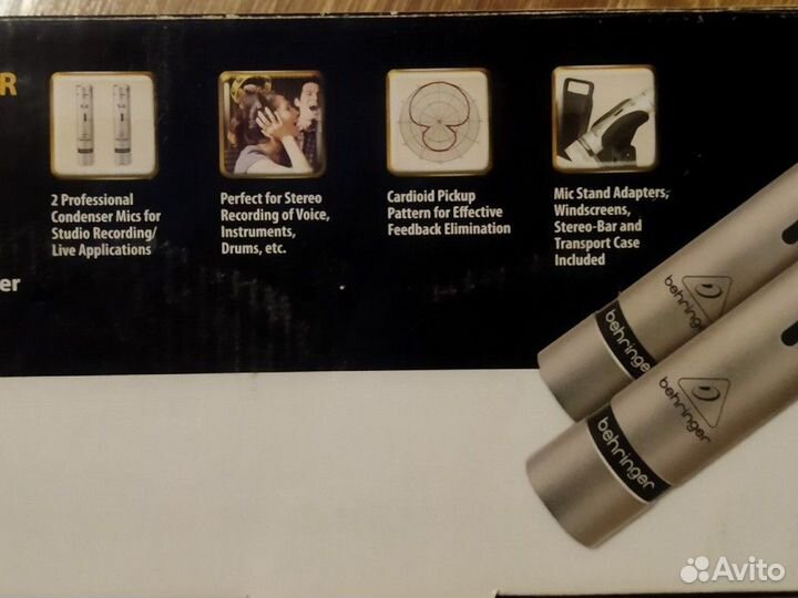 Behringer C-2 Микрофон инструментальный