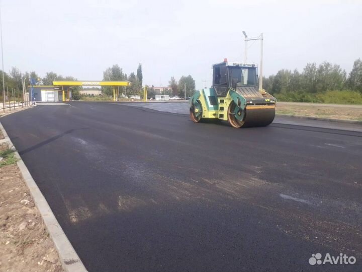 Асфальтирование / Укладка асфальта