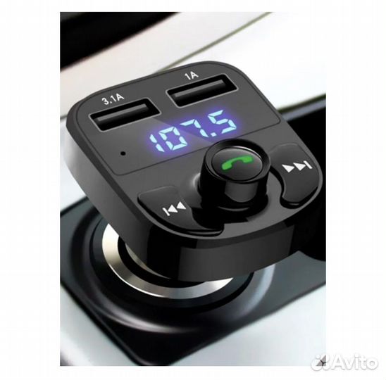 Модулятор Fm Bluetooth Х22/23 трансмиттер