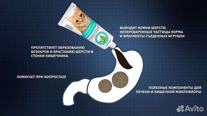 Паста для вывода шерсти Veda