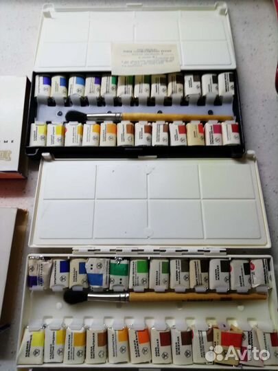 Акварельные краски СССР