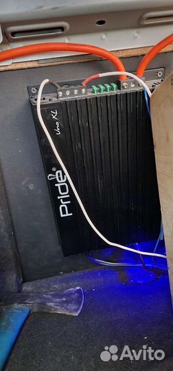 Сабвуфер и усилитель