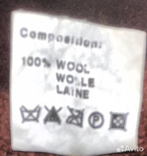 Коричневый берет, шерсть 100% чехия