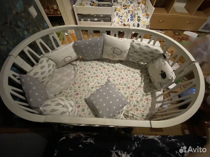 Детская кровать до 3-4 лет