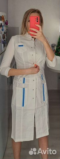 Новый халат женский медицинский 42 в упаковке