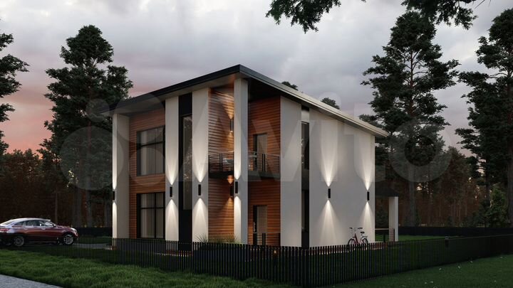 Дом 170 м² на участке 6,2 сот.