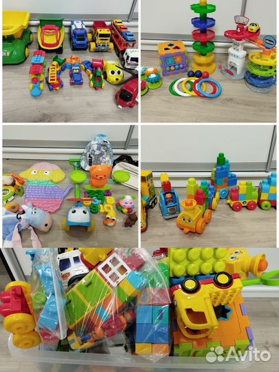 Развивающие игрушки разные от 100 до 600