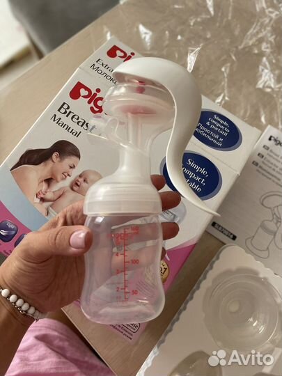Молокоотсос ручной pigeon двухфазный