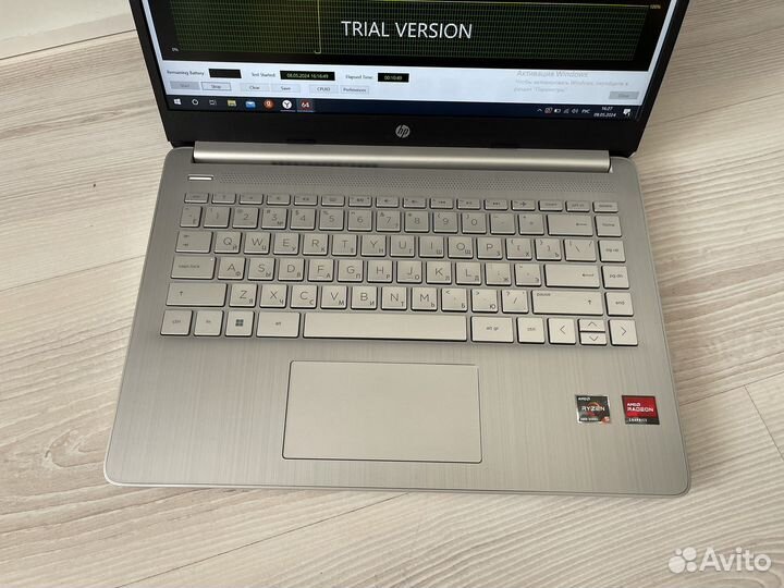 Нутбук HP Laptop 14s ryzen 5 5500u