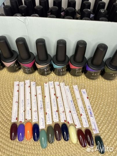 Luxio 39 флаконов+3 CND(цена за все)