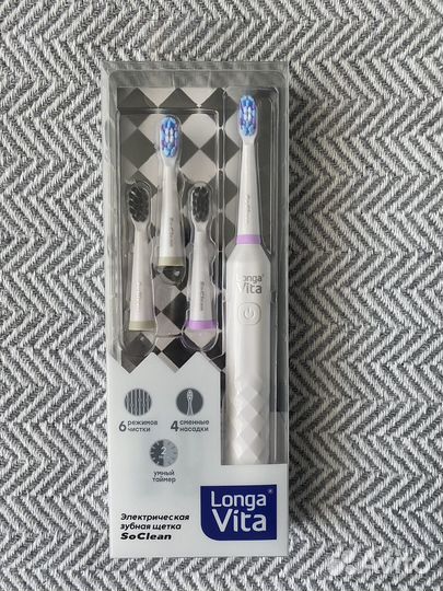 Электрическая зубная щетка Longa Vita