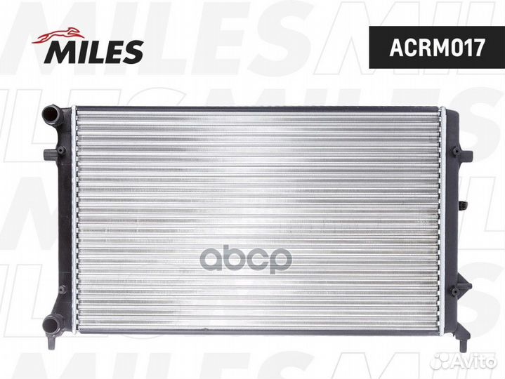 Радиатор Audi A3 1.4-2.5/2.0D 03- acrm017 Miles