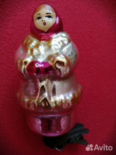 Елочные игрушки СССР на прищепке