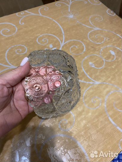 Хрустальная ваза