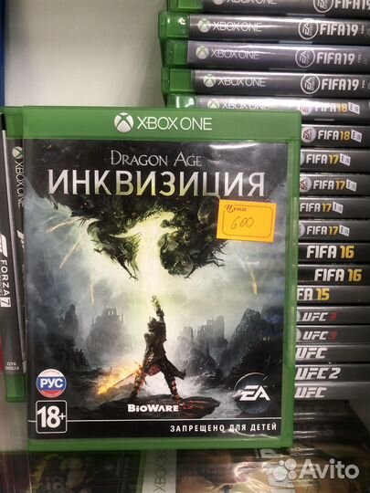 Dragon age инквизиция xbox one диск