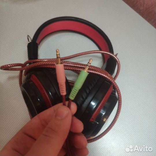 Гарнитура наушники с микрофоном