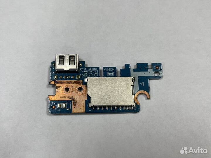 Доп. плата usb, cardreader ноутбука HP 15-BS