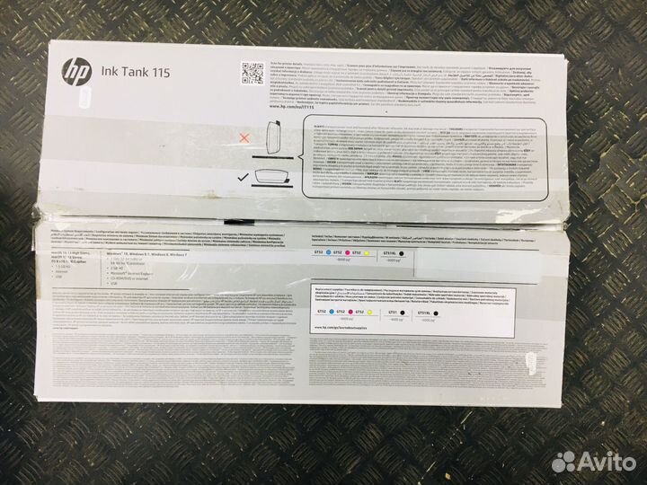 Принтер Hp ink Tank 115