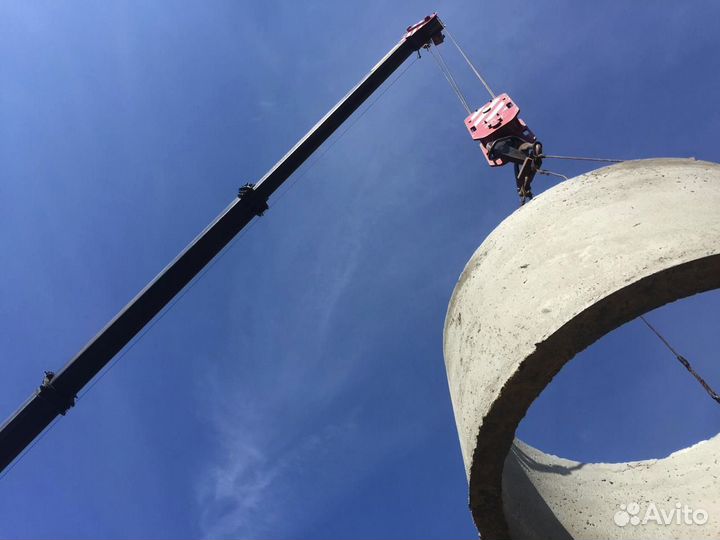 Септик из бетонных колец / Канализация