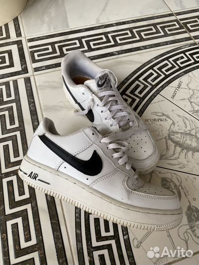 Кеды nike air белые (37,5)