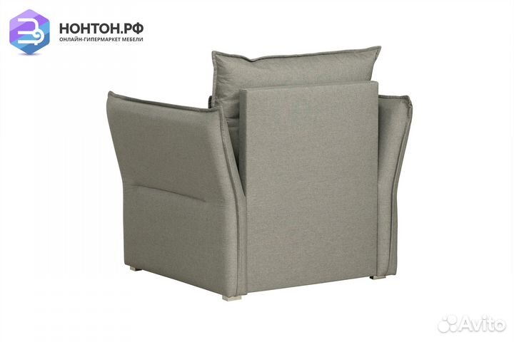 Кресло Бруклин серое