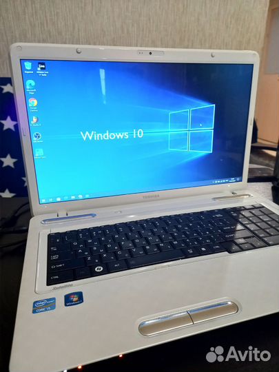 Ноутбук Toshiba для работы Intel core i5 / SSD