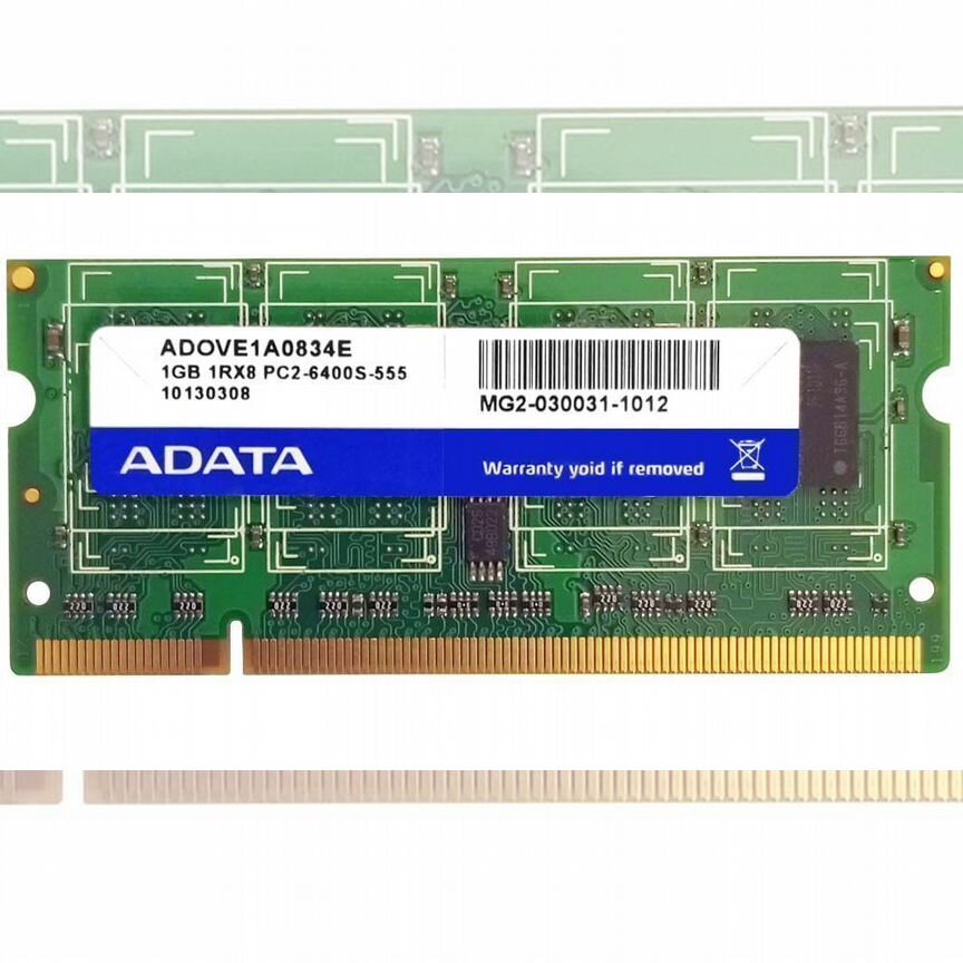 [ADOVE1A0834E] Оперативная Память Adata Ddr2 1gb Adove1a0834e