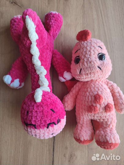 Вязаные игрушки ручной работы