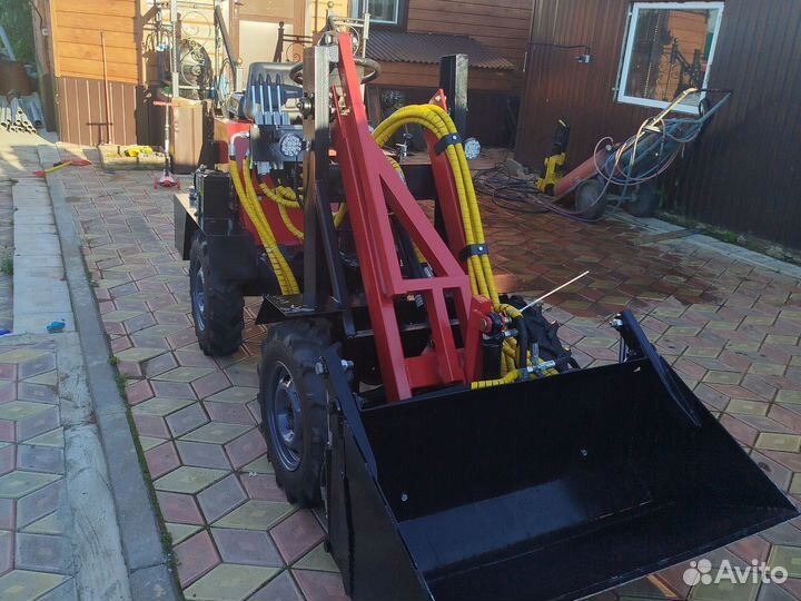 Мини-трактор с КУН, 2024