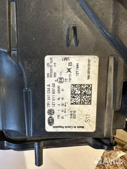 Фара правая touareg FL